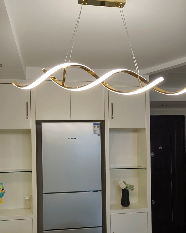 WOW Spiral Led Horizontal Chandelier-wow2764