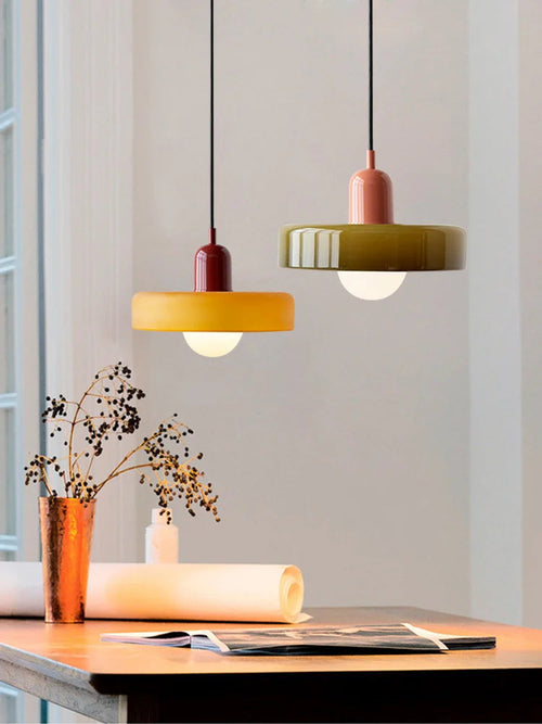 WOW Modern Stained Glass Pendant Light-WOW143