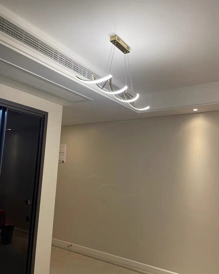 WOW Spiral Led Horizontal Chandelier-wow2764