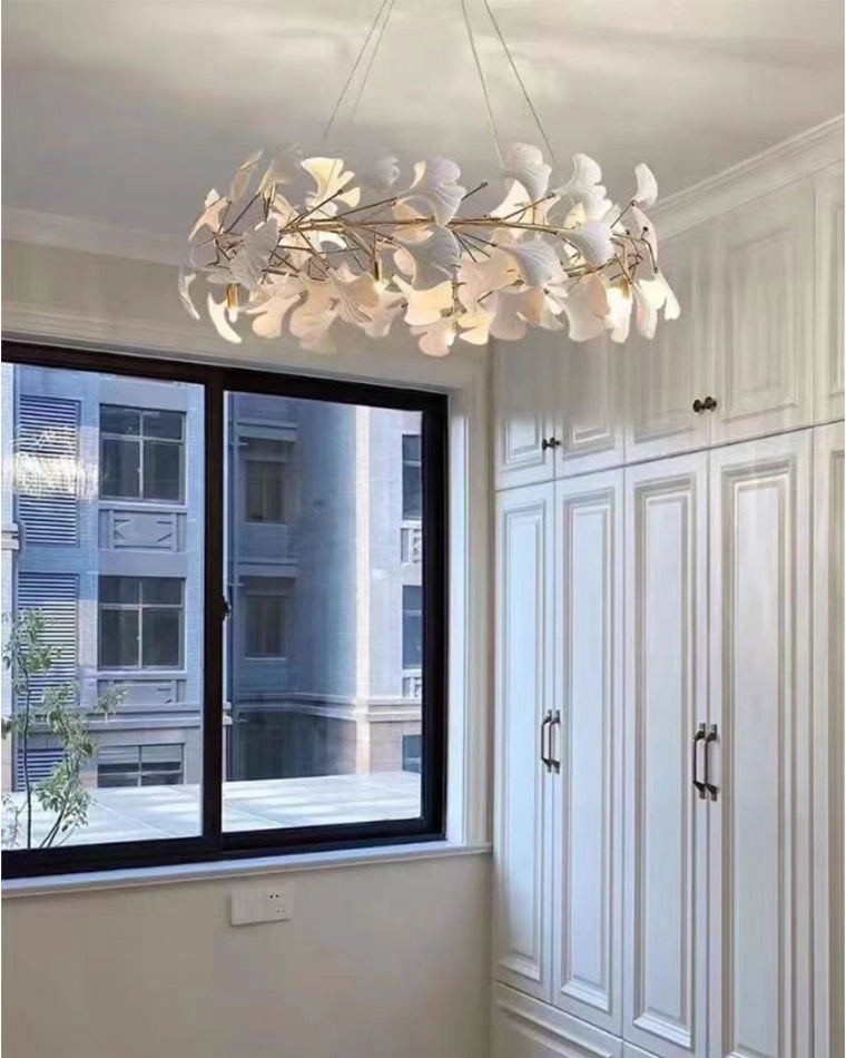 WOW Gingko Round Chandelier-wow2419
