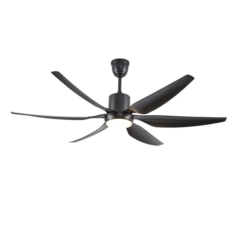 WOW 5 Black Blade Large Ceiling Fan Lamp-wow5042