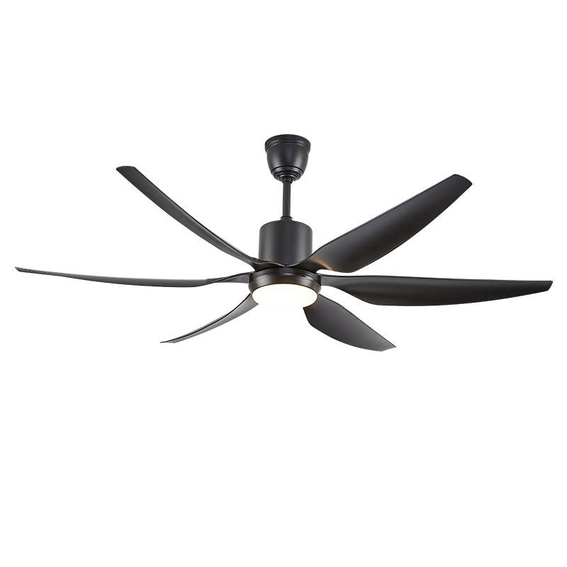WOW 5 Black Blade Large Ceiling Fan Lamp-wow5042