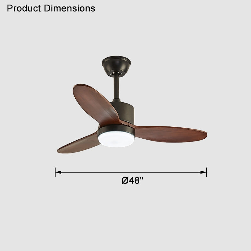 WOW Mid Century Modern Ceiling Fan Lamp-wow5043