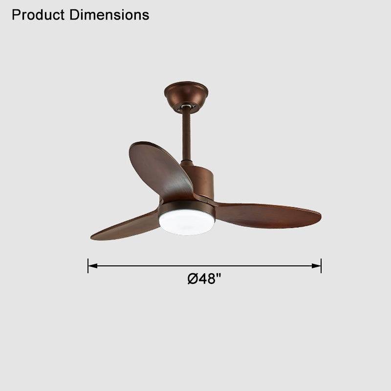 WOW Mid Century Modern Ceiling Fan Lamp-wow5043