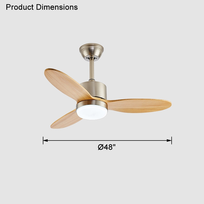 WOW Mid Century Modern Ceiling Fan Lamp-wow5043