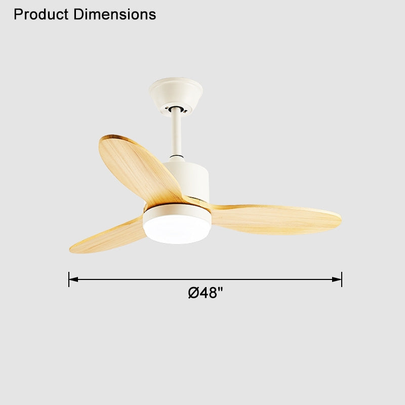 WOW Mid Century Modern Ceiling Fan Lamp-wow5043