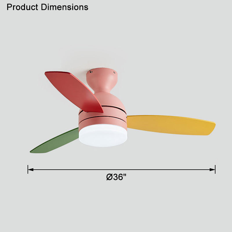 WOW Scandinavian Ceiling Fan Lamp-wow5047