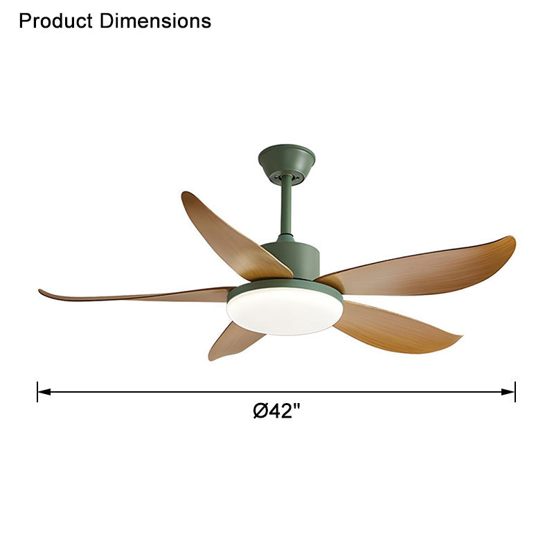 WOW 5 blade Modern Ceiling Fan Lamp-wow5049
