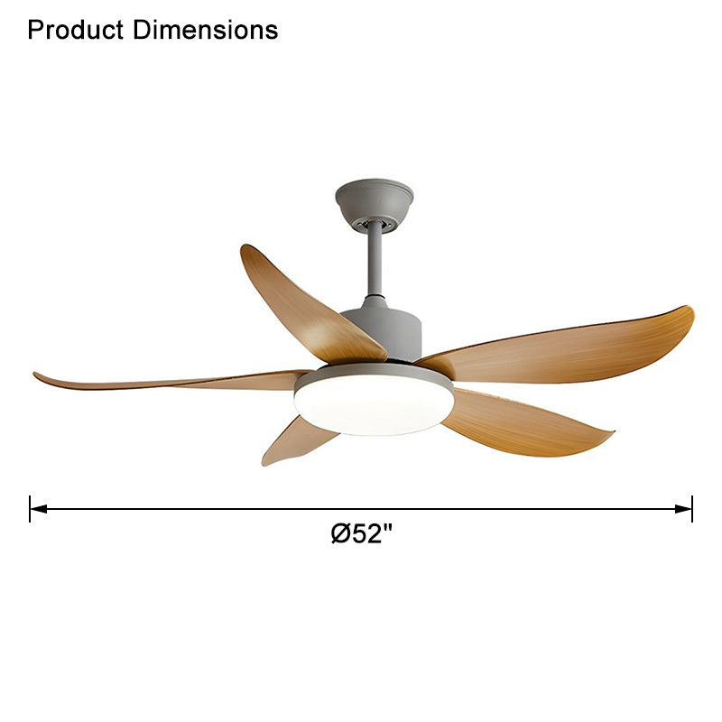 WOW 5 blade Modern Ceiling Fan Lamp-wow5049