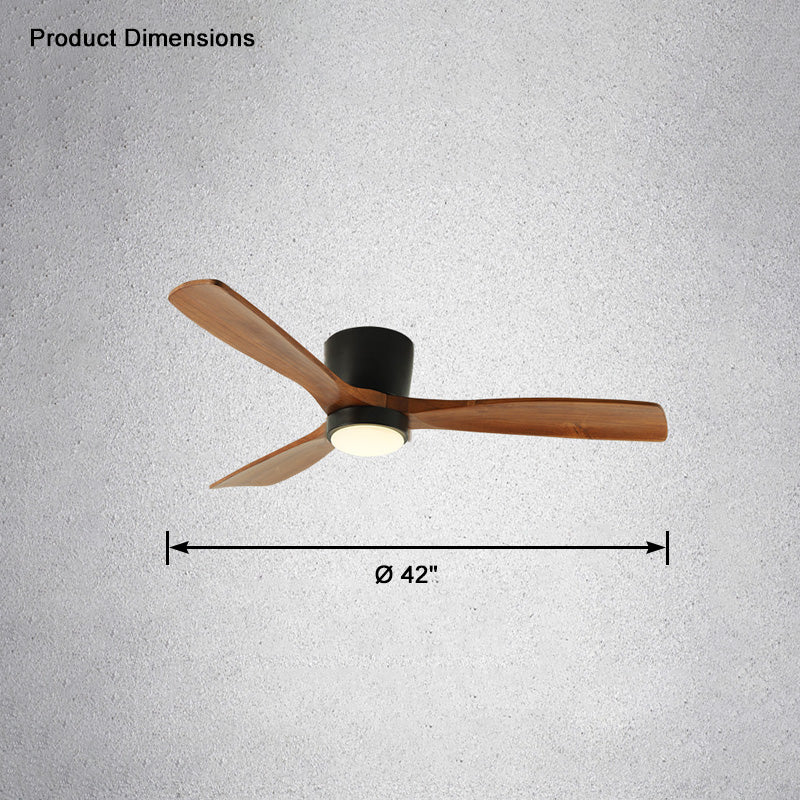 WOW Large Low Profile Ceiling Fan Lamp-wow5052