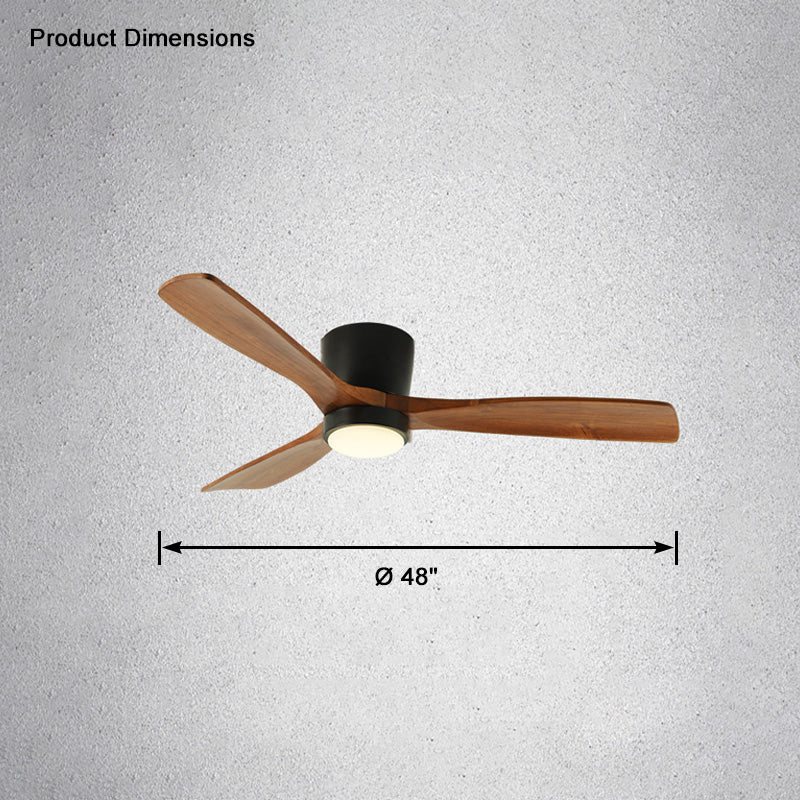 WOW Large Low Profile Ceiling Fan Lamp-wow5052