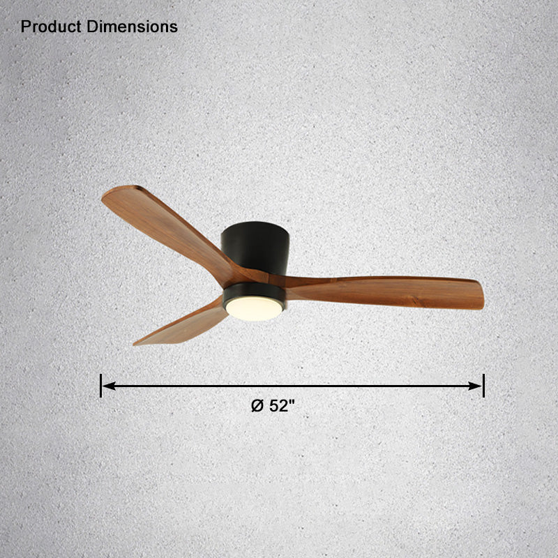 WOW Large Low Profile Ceiling Fan Lamp-wow5052