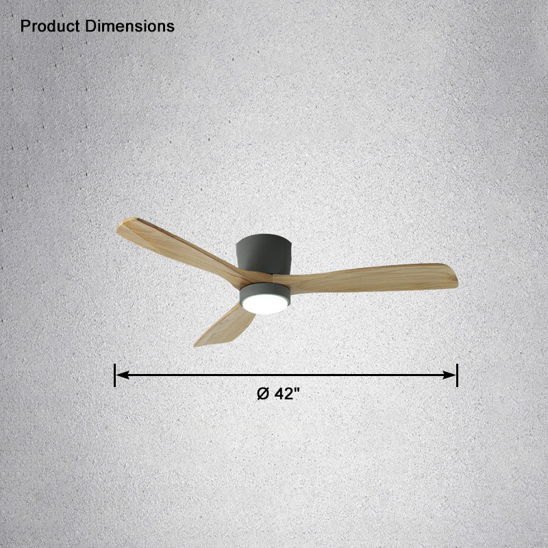 WOW Large Low Profile Ceiling Fan Lamp-wow5052