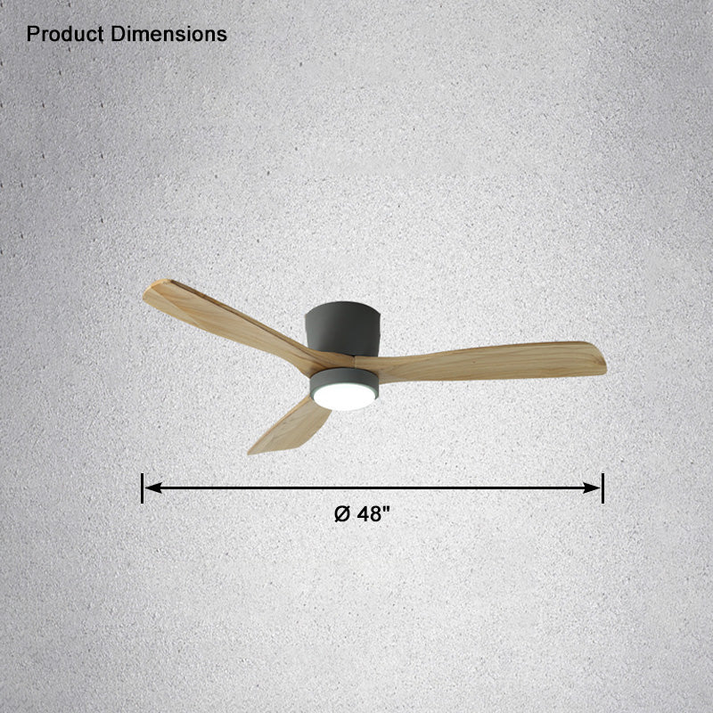 WOW Large Low Profile Ceiling Fan Lamp-wow5052