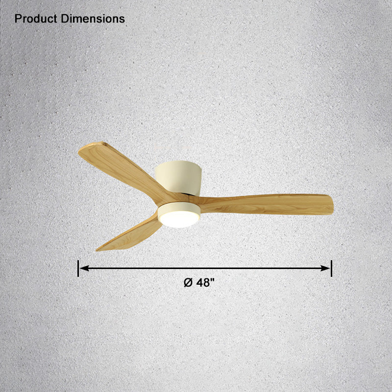 WOW Large Low Profile Ceiling Fan Lamp-wow5052