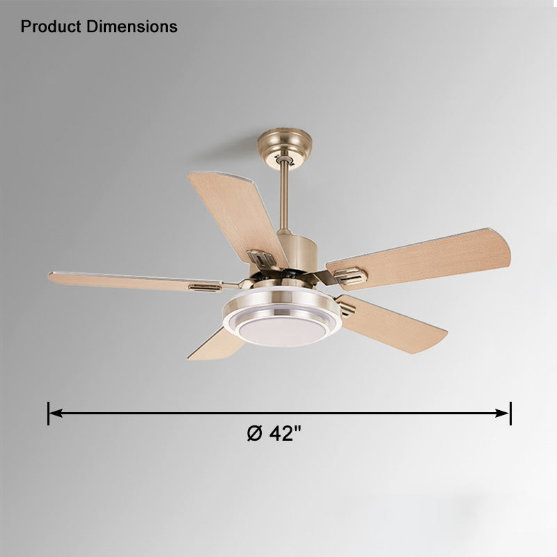 WOW Stainless Steel Ceiling Fan Lamp-wow5057