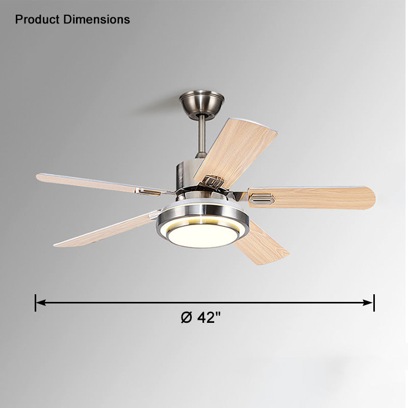 WOW Stainless Steel Ceiling Fan Lamp-wow5057