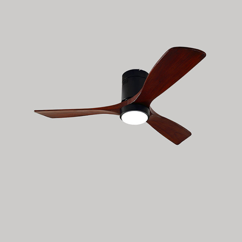WOW Mid-century Modern Hugger Ceiling Fan Lamp-wow5067