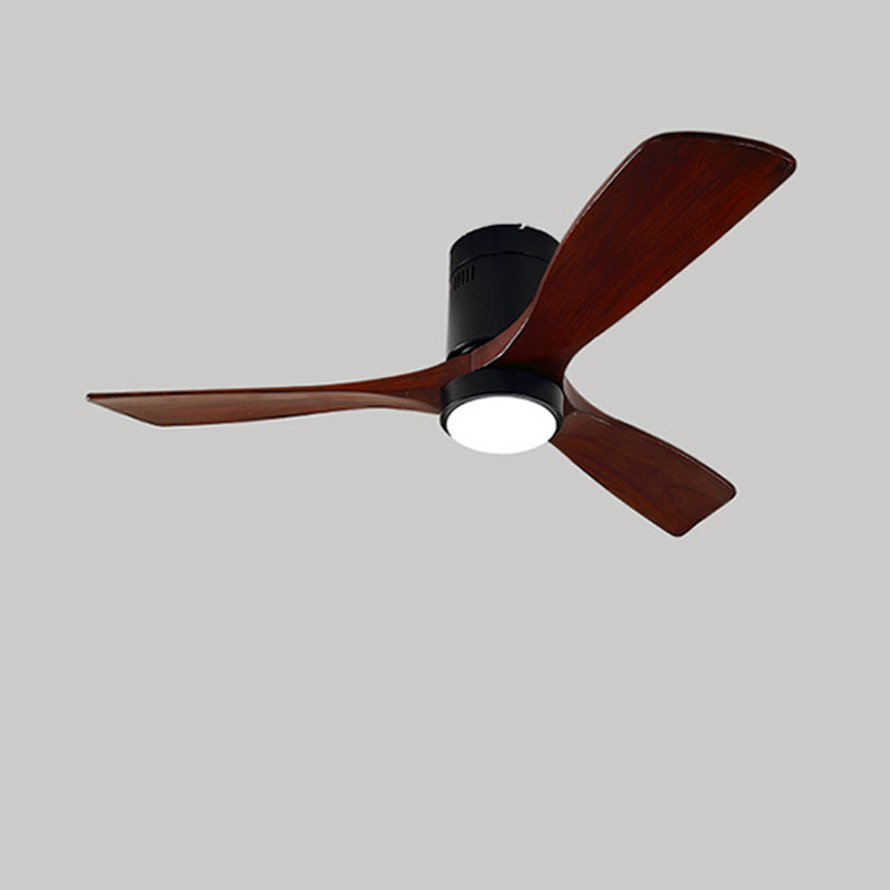 WOW Mid-century Modern Hugger Ceiling Fan Lamp-wow5067