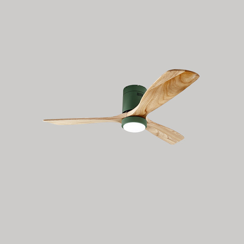 WOW Mid-century Modern Hugger Ceiling Fan Lamp-wow5067