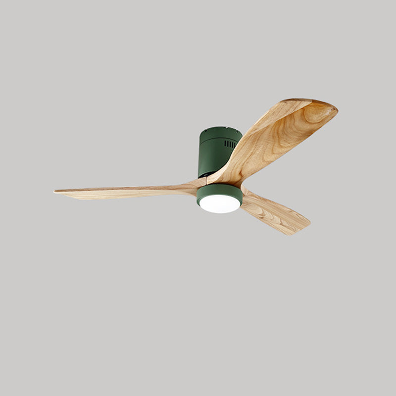 WOW Mid-century Modern Hugger Ceiling Fan Lamp-wow5067