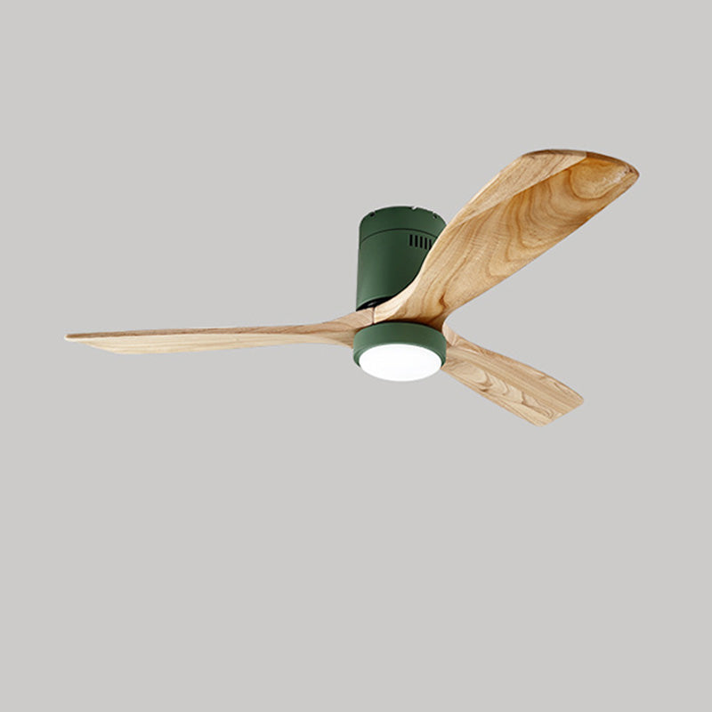 WOW Mid-century Modern Hugger Ceiling Fan Lamp-wow5067