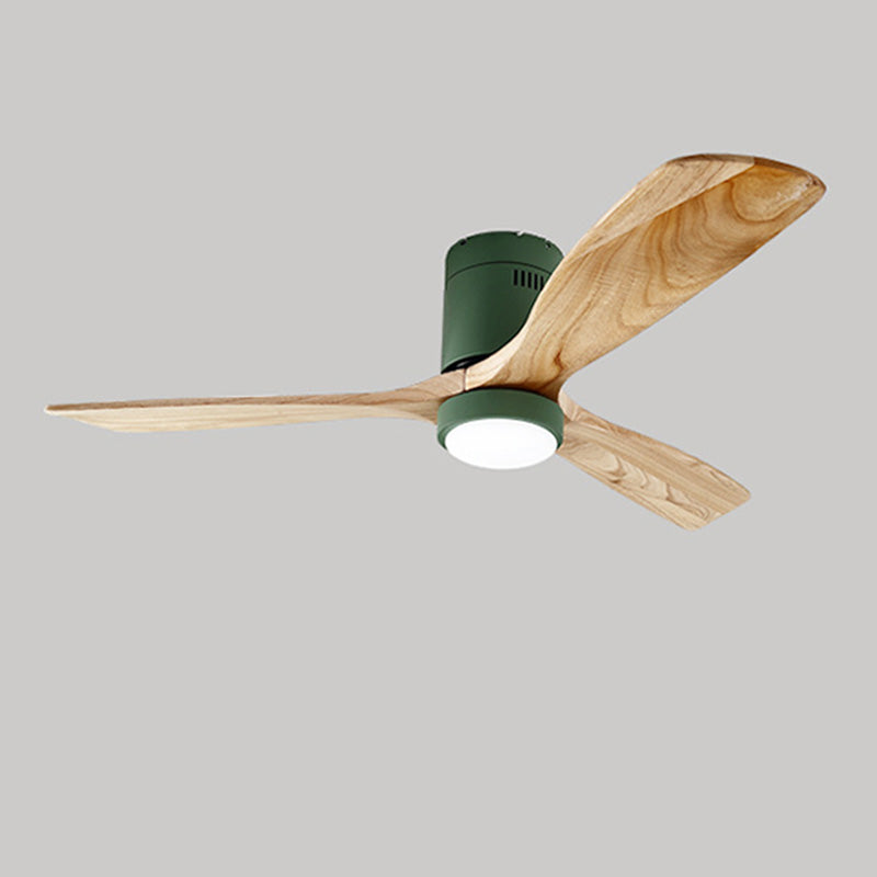 WOW Mid-century Modern Hugger Ceiling Fan Lamp-wow5067