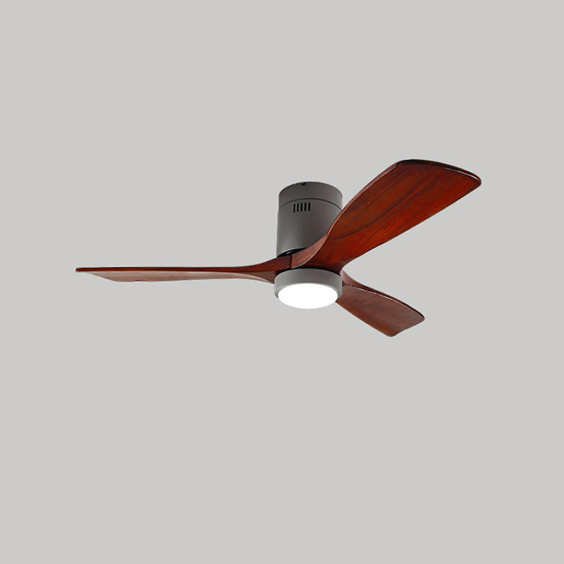 WOW Mid-century Modern Hugger Ceiling Fan Lamp-wow5067