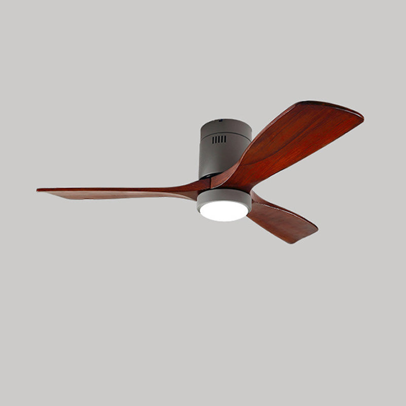 WOW Mid-century Modern Hugger Ceiling Fan Lamp-wow5067