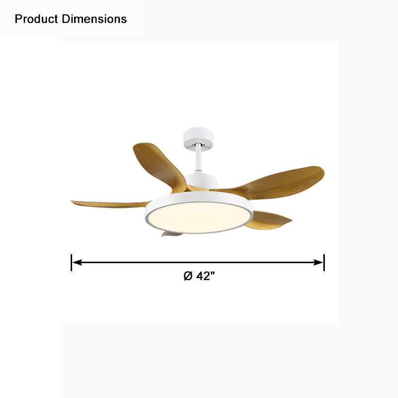 WOW 5 Blade Large Ceiling Fan Lamp-wow5074