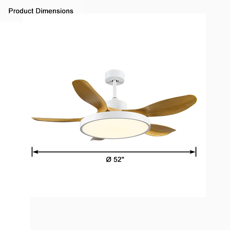 WOW 5 Blade Large Ceiling Fan Lamp-wow5074