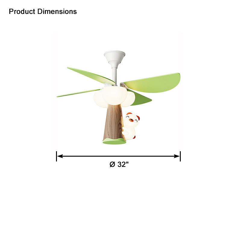WMOM Children Ceiling Fan Lamp-wow5082