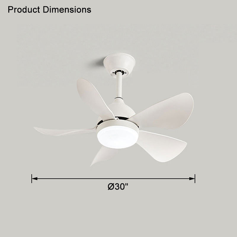 WOW 5 Blade Small Ceiling Fan Lamp-wow5097