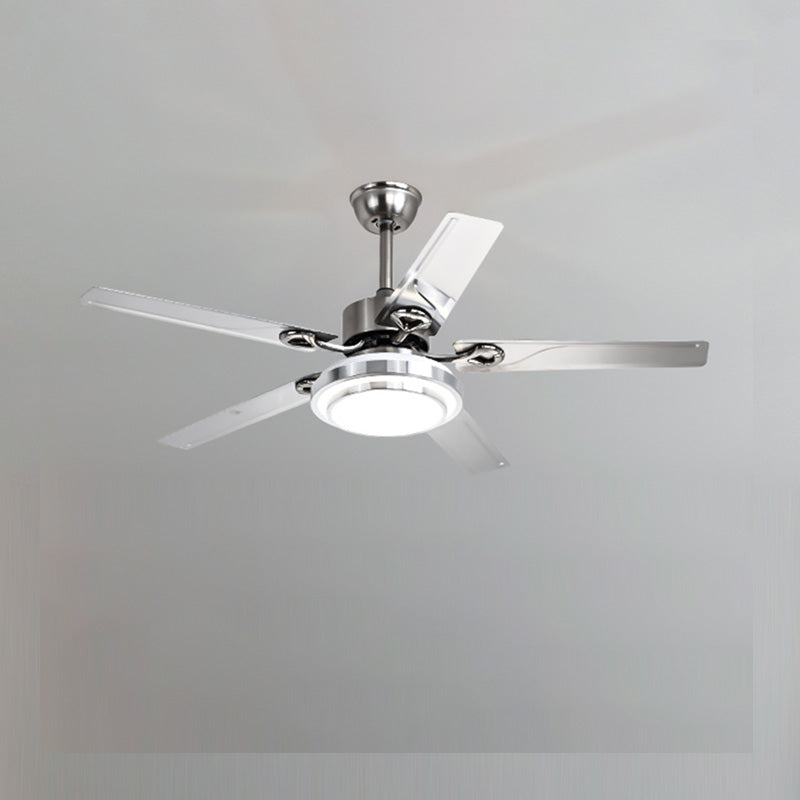 WOW Slimline Stainless Steel Ceiling Fan Lamp-wow5112