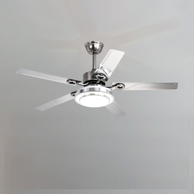 WOW Slimline Stainless Steel Ceiling Fan Lamp-wow5112