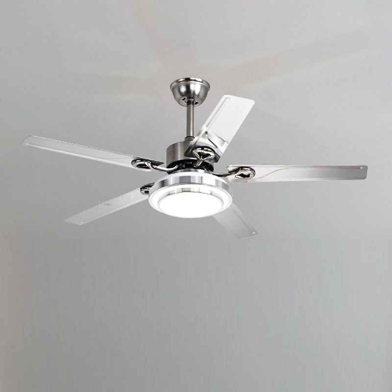 WOW Slimline Stainless Steel Ceiling Fan Lamp-wow5112