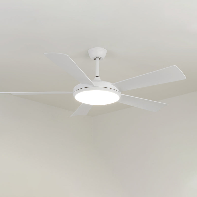 WOW 5 Blade Mid Century Modern Ceiling Fan Lamp-wow5113