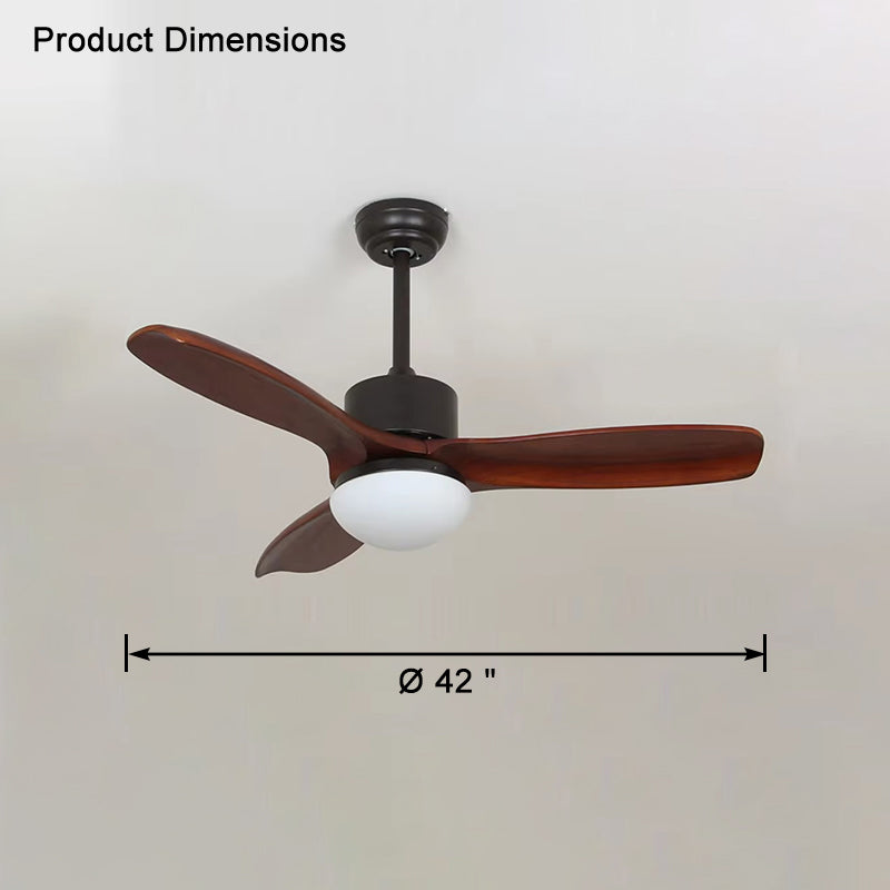 WOW Mid Century Modern Ceiling Fan Lamp-wow5119