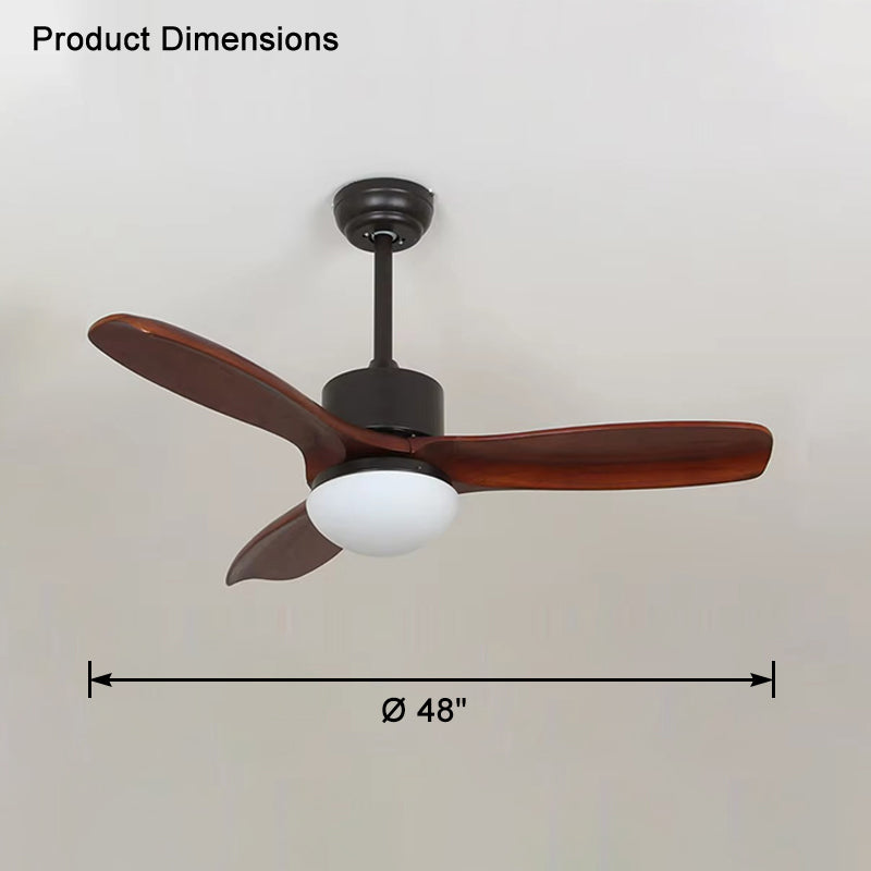 WOW Mid Century Modern Ceiling Fan Lamp-wow5119
