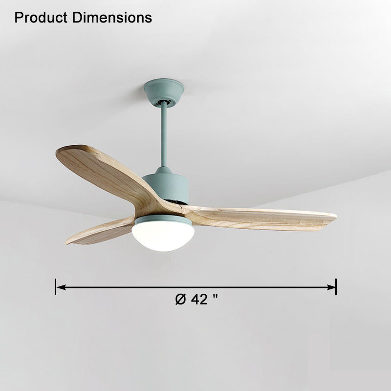 WOW Mid Century Modern Ceiling Fan Lamp-wow5119