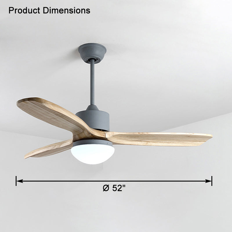 WOW Mid Century Modern Ceiling Fan Lamp-wow5119