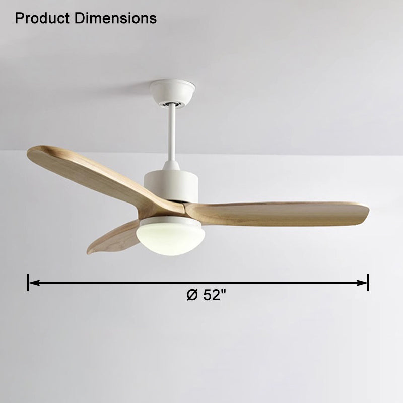 WOW Mid Century Modern Ceiling Fan Lamp-wow5119