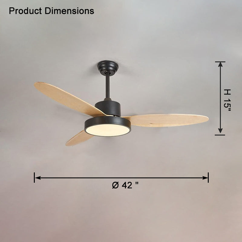 WOW  3 Blade Ceiling Fan Lamp-wow5132