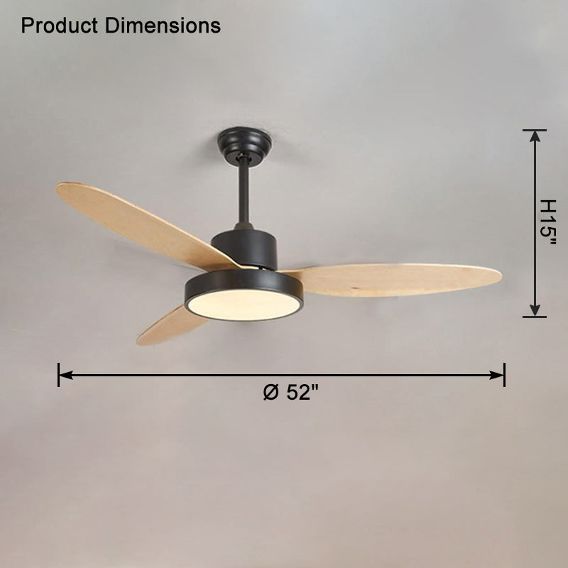 WOW  3 Blade Ceiling Fan Lamp-wow5132