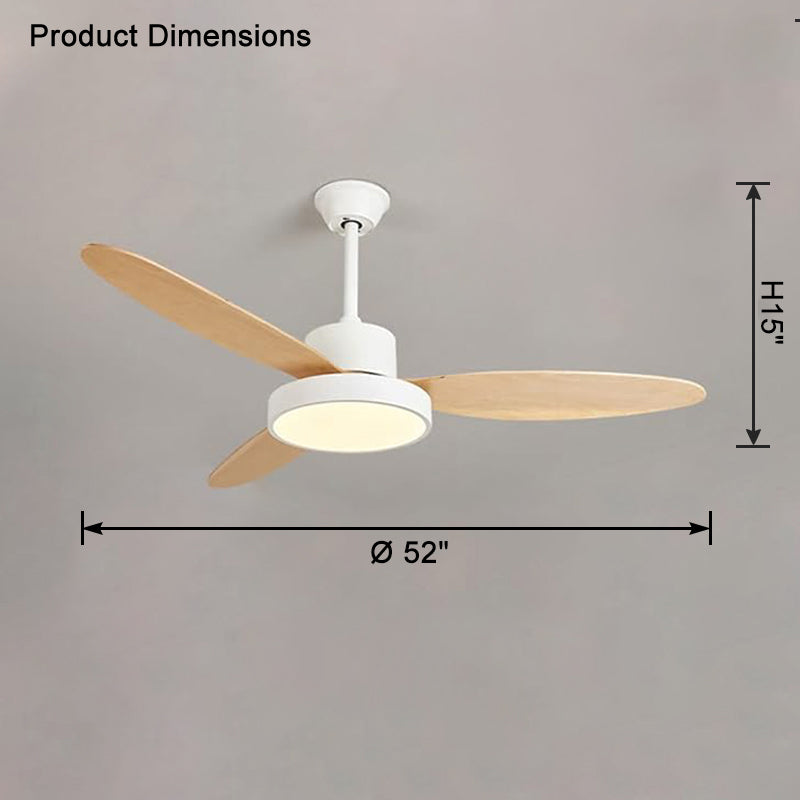 WOW  3 Blade Ceiling Fan Lamp-wow5132