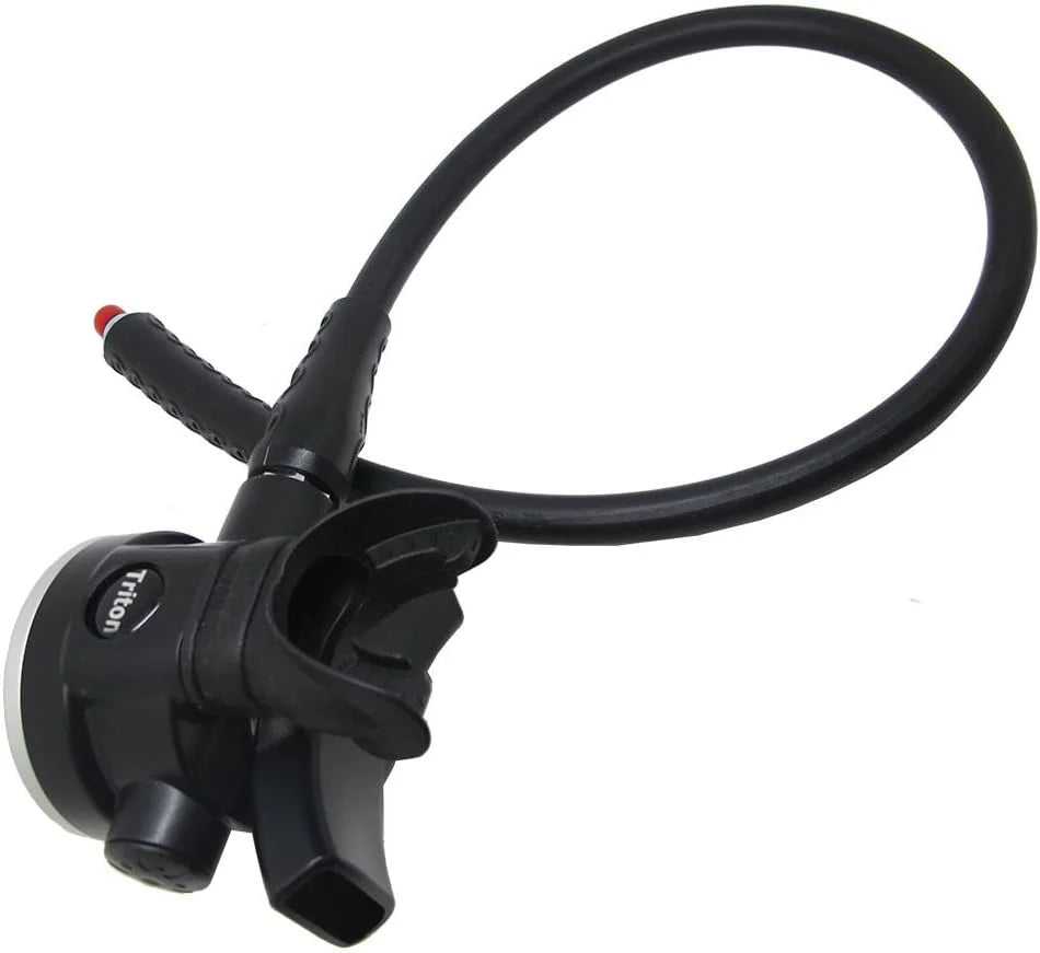 Yoke Regulator & Octopus Combo for Scuba Diving | High-Performance Over-Balanced Regulator, Silicone Mouthpiece, 27