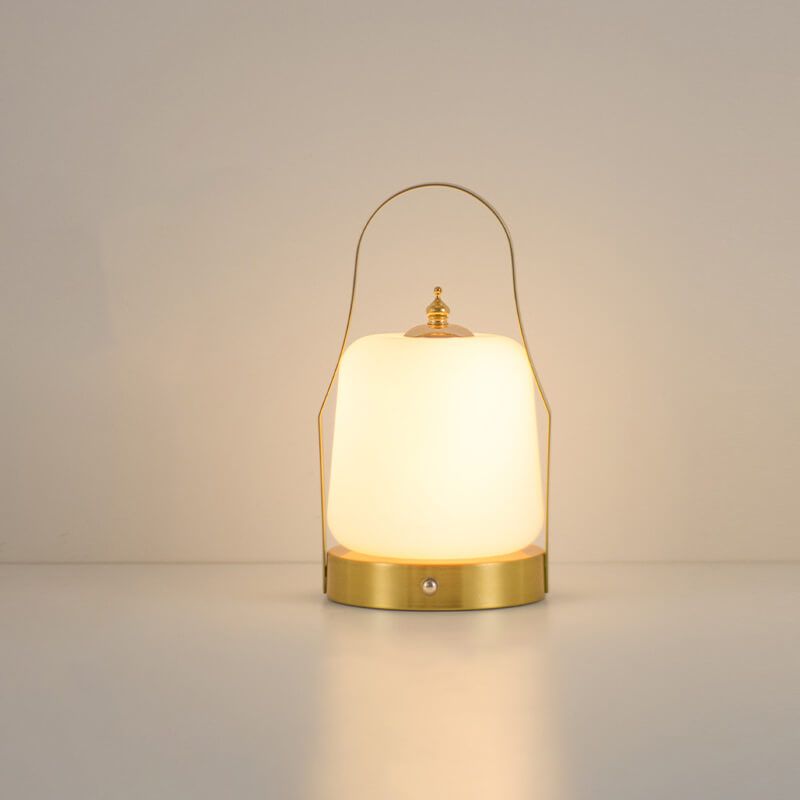 LED Portable Metal Table Lamp