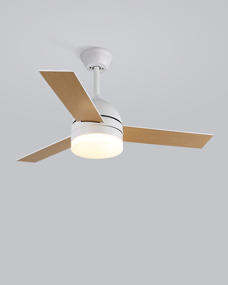 WOW 3 Wood Blade Ceiling Fan Lamp-wow5001