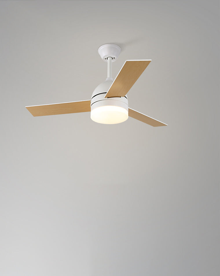 WOW 3 Wood Blade Ceiling Fan Lamp-wow5001