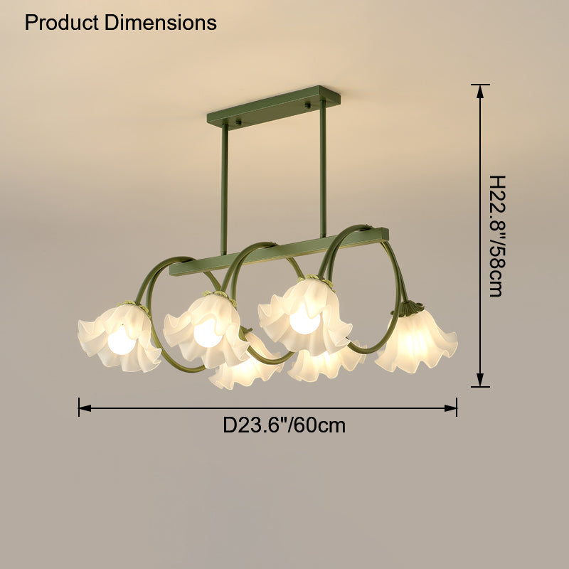 WOW Lily Linear Chandelier-wow2283